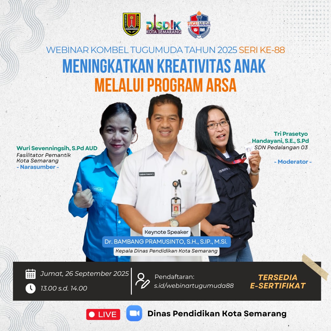 WEBINAR KOMUNITAS BELAJAR TUGUMUDA SERI KE-88